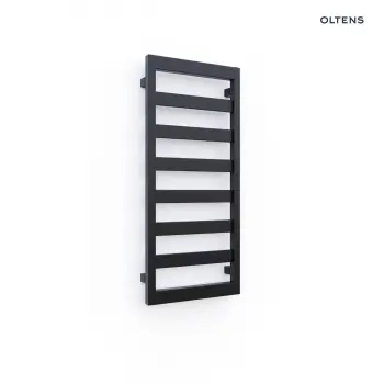 Oltens Benk grzejnik łazienkowy 91x40cm czarny mat 55035300 + KOD RABATOWY + Wysyłka 0zł